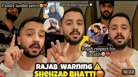 Rajab Butt accepted Shahzad Bhatti's challenge 😱🚨#foryou