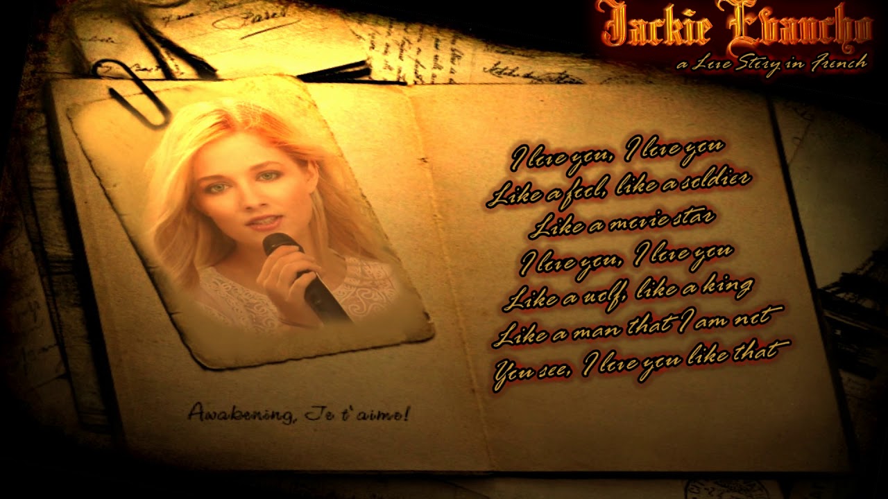 Jackie Evancho Je Taime With English Lyrics YouTube