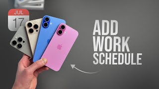 How to Add Work Schedule to iPhone Calendar (tutorial) screenshot 3