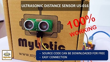 Tutorial: How to use Analog Ultrasonic Distance Sensor US-016 with Arduino UNO
