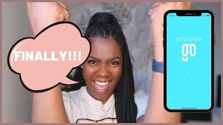 The WAIT is over | Silhouette Go App Tutorial 2021 | How to Create Your First Cut screenshot 4