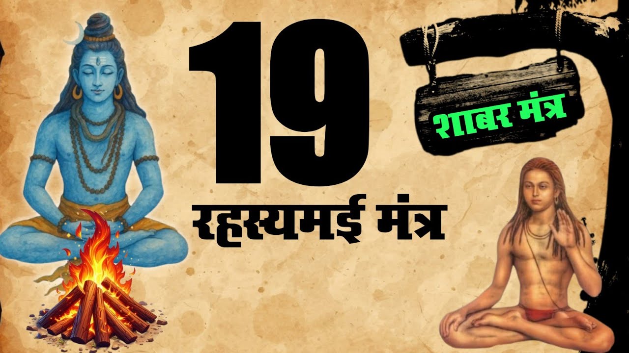 19 रहस्यमई शाबर मंत्र | Shabar mantra | Powerful mantra | Gorakhnath | 