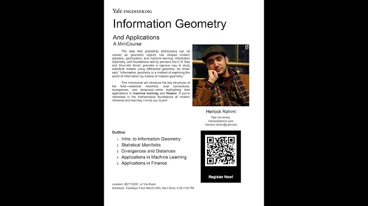 Information Geometry: Session 3