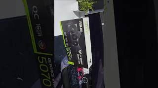 RTX 5070 TI TUF GAMING UNBOXING!!!! #rtx5070ti #asusrog #unboxing #unboxingvideo