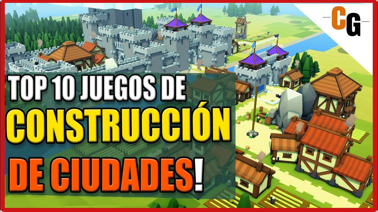 10 Juegos de CONSTRUCCIÓN de CIUDADES - ( Bajos Requisitos )