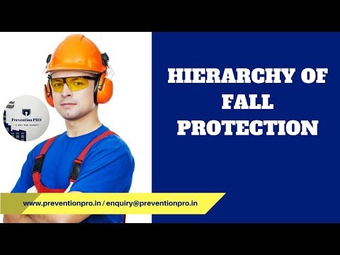 How to prevent fall from height(Hierarchy of fall protection)