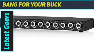 Nobsound EQ9: Perfect Your Audio with This Analog EQ