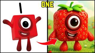 Numberblocks Reimagined As Fruits A Fruity Math Adventure For Kids