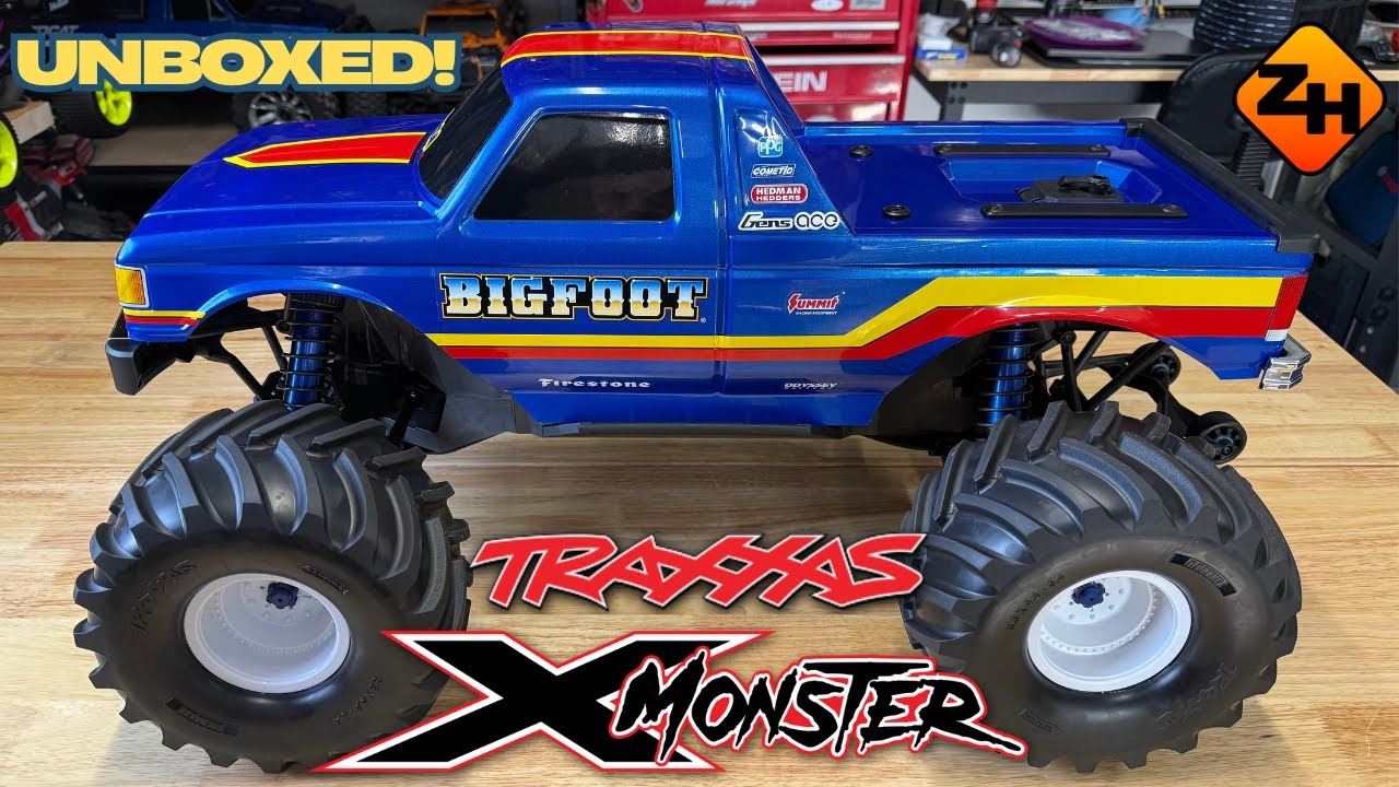 Traxxas X-MONSTER | Распаковка X-MT (X-Maxx Bigfoot Monster Truck)