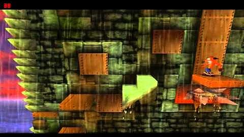 Crash Bandicoot - Part 11 - Red Gem - 100% Complete Playthrough ( Playstation PS1/PSX )