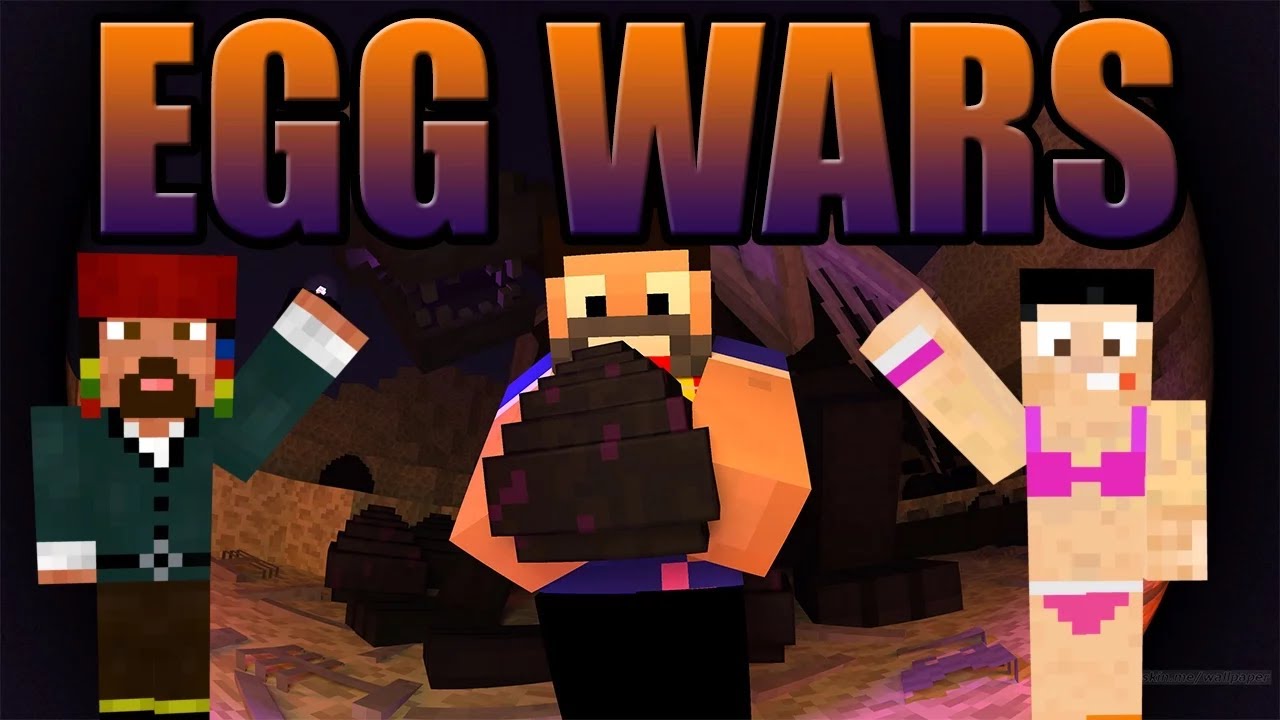 Minecraft Eggwars w/ Dido D and heaveNBUL - MINI GAMES