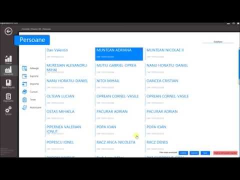 Tutorial import lista de persoane din fisier  xlsx