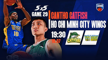 🔴 Livestream Cantho Catfish - Ho Chi Minh City Wings | VBA 2023