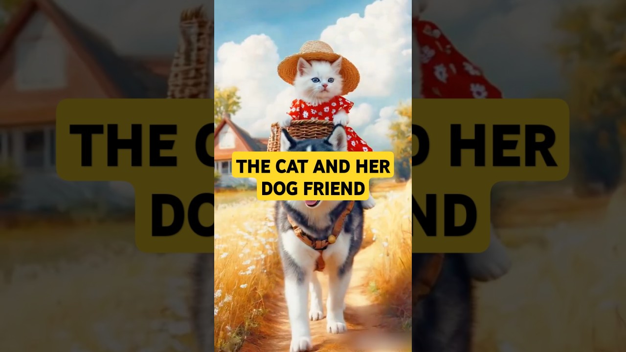 The Cat and her Dog Friend 