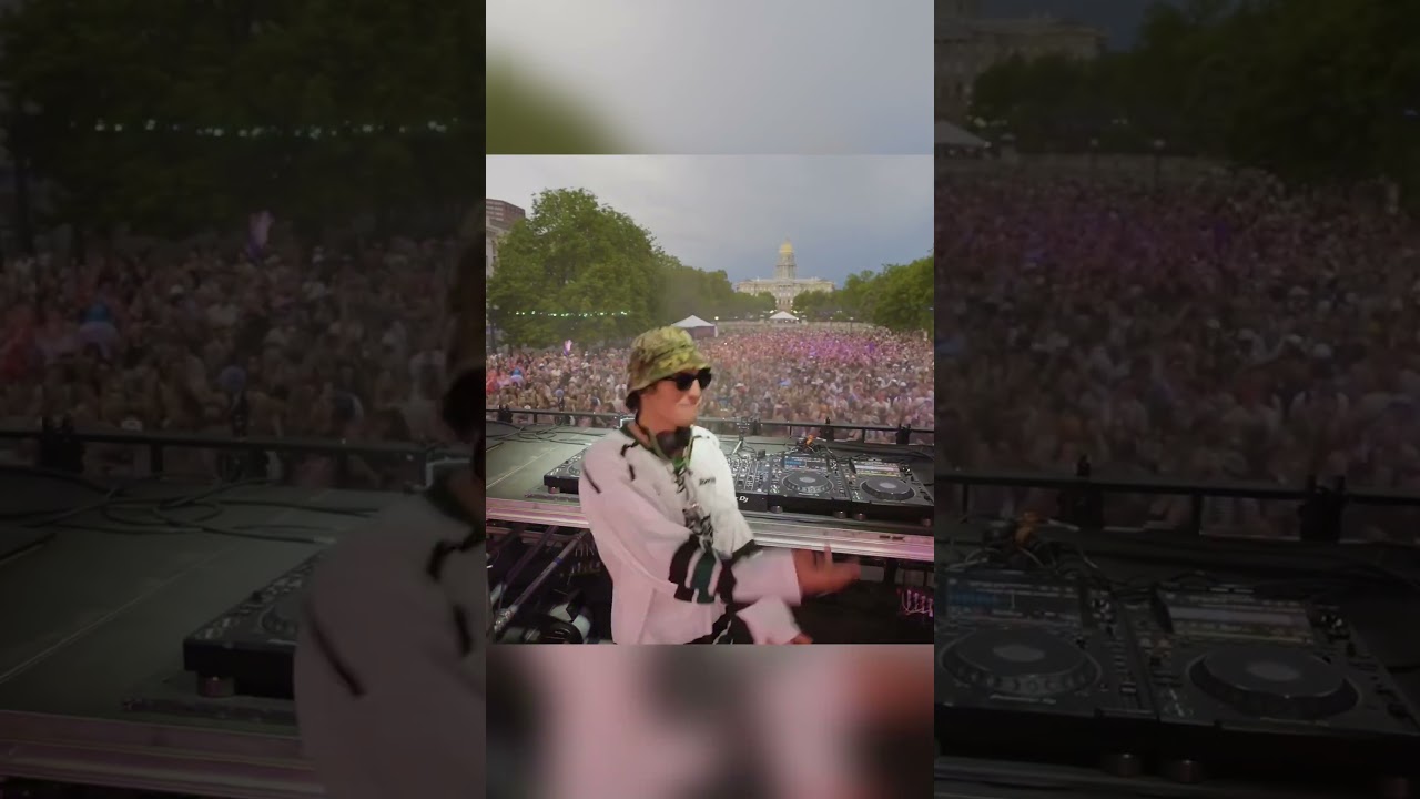 Discolines Bringing the Wubz to Denver 🤯 (MY BAD Remix) 