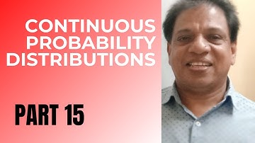 CONTINUOUS PROBABILITY DISTRIBUTIONS | MODULE 2 |PART 15|MAT 202|2019 SCHEME|B.TECH KTU|