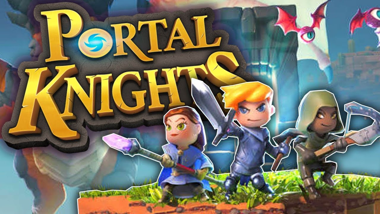 Portal Knights - Let's play Ep 1 (Exploring the first two worlds)