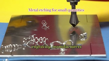 Metal etching for small quantities#metaletchingfactory #metaletchingchemical #etching