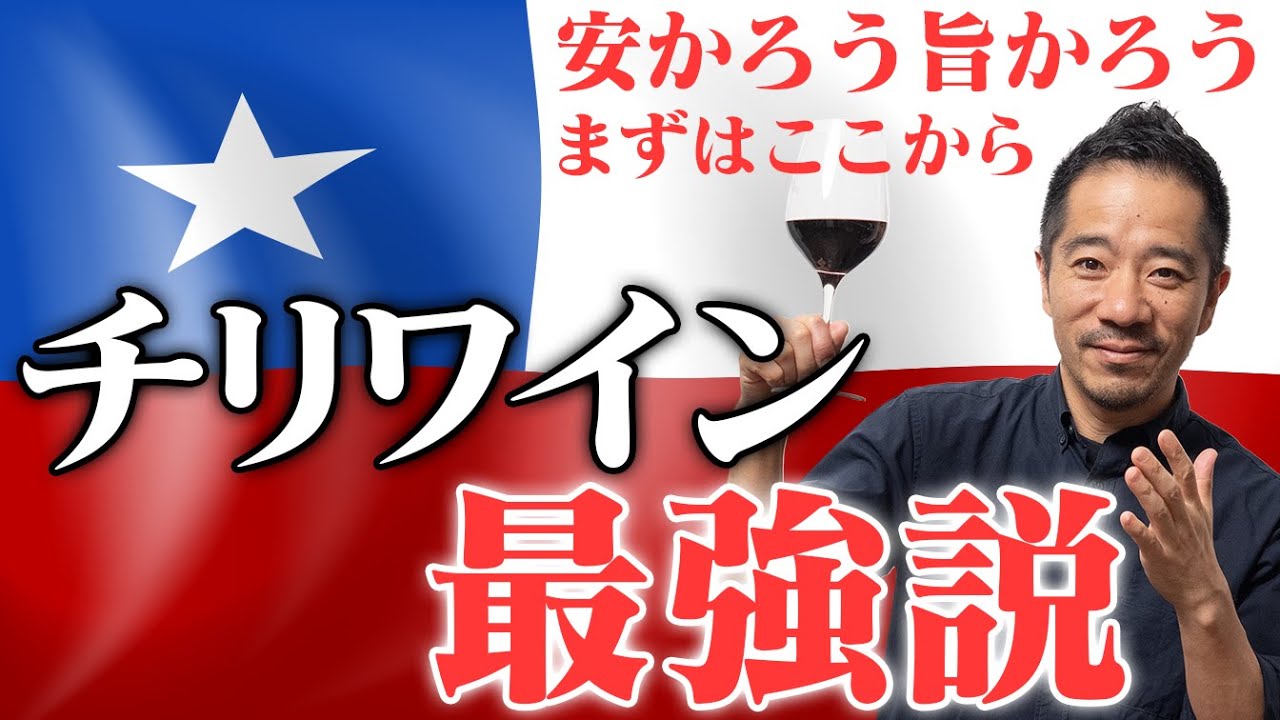 チリワインの誤解を晴らします！まずはチリから始めるのもアリです！