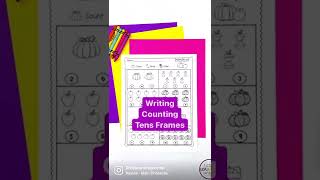 Numbers to 10 Apples and Pumpkins Worksheets