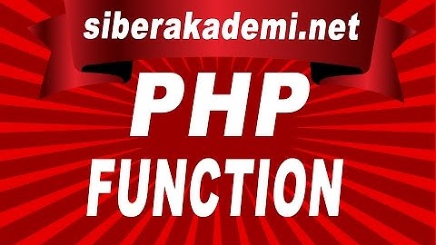 Php Function