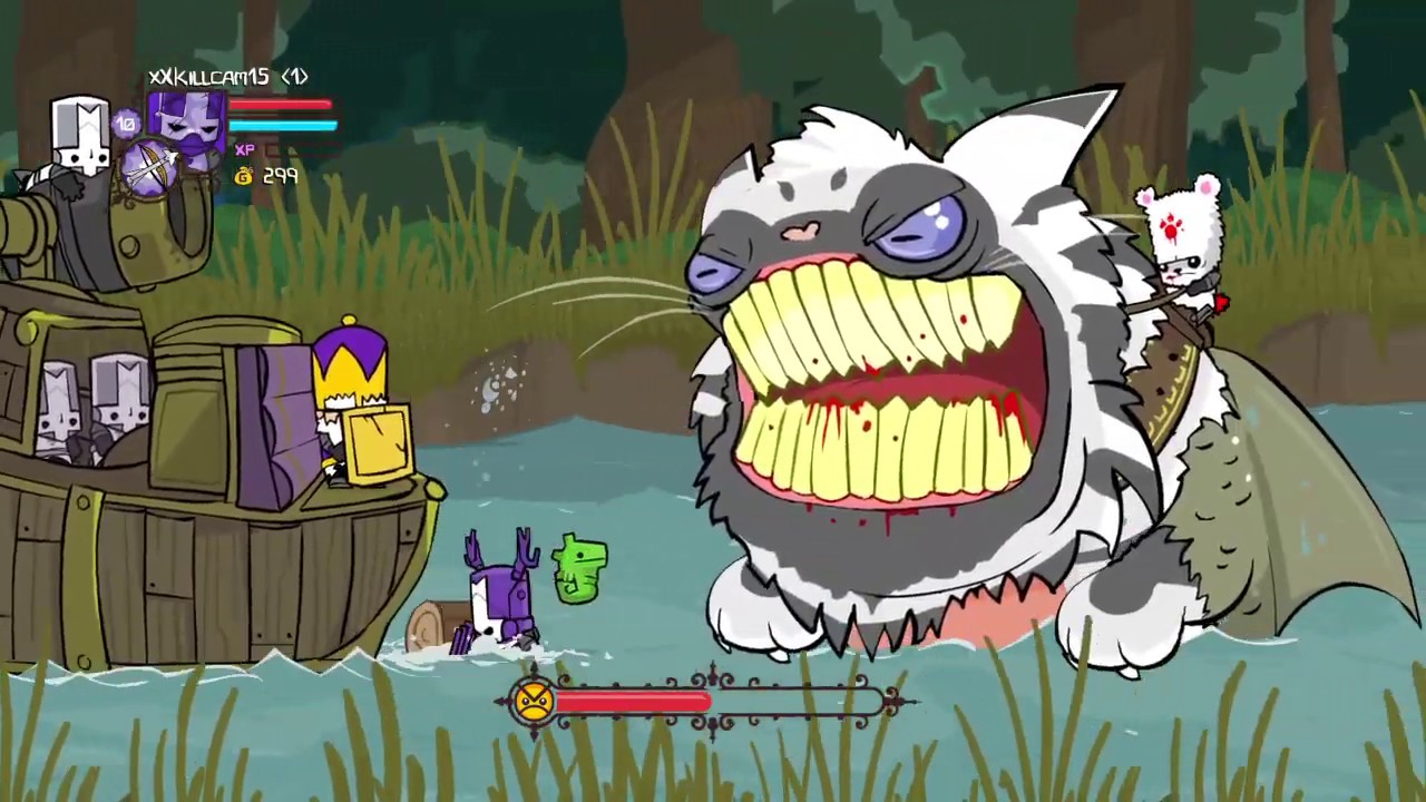Castle Crashers Remastered Half Cat Half fish = Catfish ( 2) YouTube
