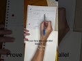 Geo. 3.3 Proving two lines parallel #parallellinesandatransversal