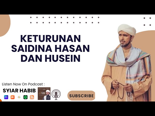 KETURUNAN SAIDINA HASAN DAN HUSEIN | Habib Ali Zainal Abidin Al Hamid class=