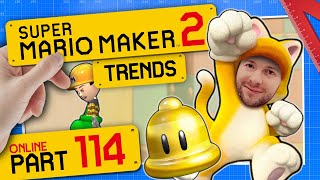 SUPER MARIO MAKER 2 ONLINE 👷 #114: Die Kletter-Katze im Fokus von SilverMre und seiner Super World