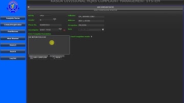 police station mgt system