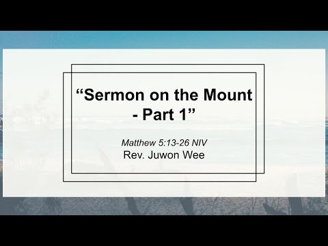 :: Sunday Service :: Rev. Juwon Wee