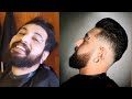 SERVICIO COMPLETO ✂️ CORTE POMPADOUR, CEJAS, BARBA  PASO A PASO fácil y rápido EN ESPAÑOL ✂