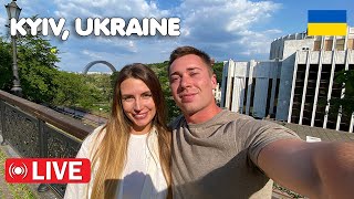 Walking in KYIV, UKRAINE LIVE | Saturday Evening