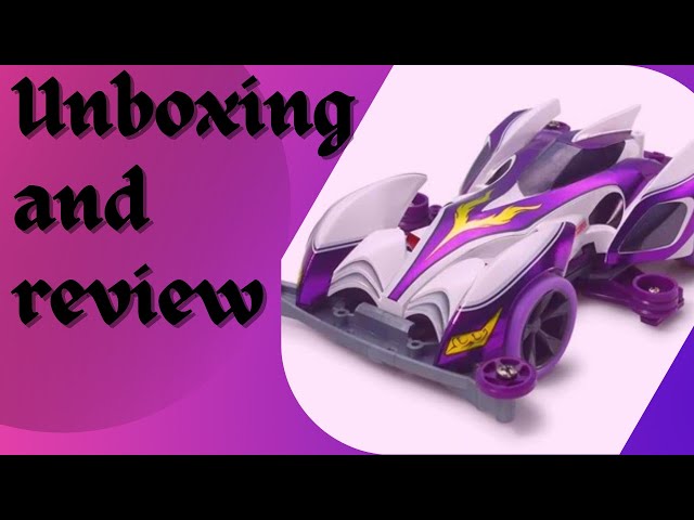 unboxing and review Tamiya shining scorpion premium violet version