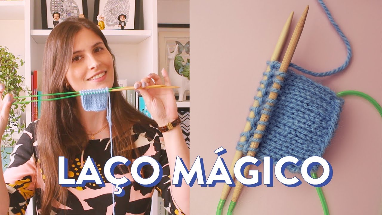 Como tricotar com LAÇO MÁGICO | magic loop | TÉCNICAS DE TRICÔ #1