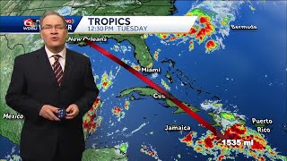 Wet weather, possible flooding this week. cooler weekend