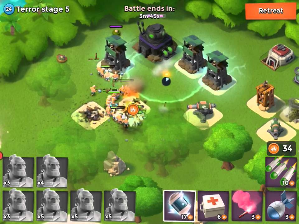 Dr.Terror island baby account - Stage 5 Warrior Rush