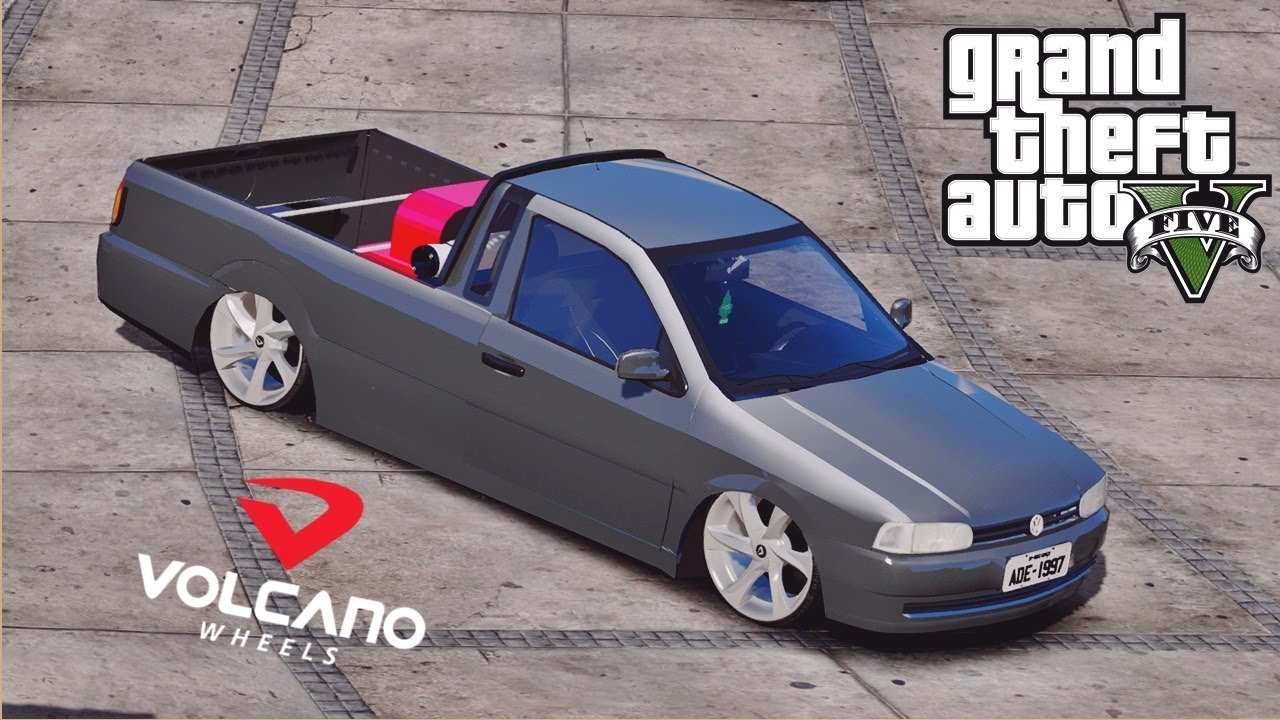 SAVEIRO G5 CROSS REBAIXADA COM SOM - GTA5-Mods.com