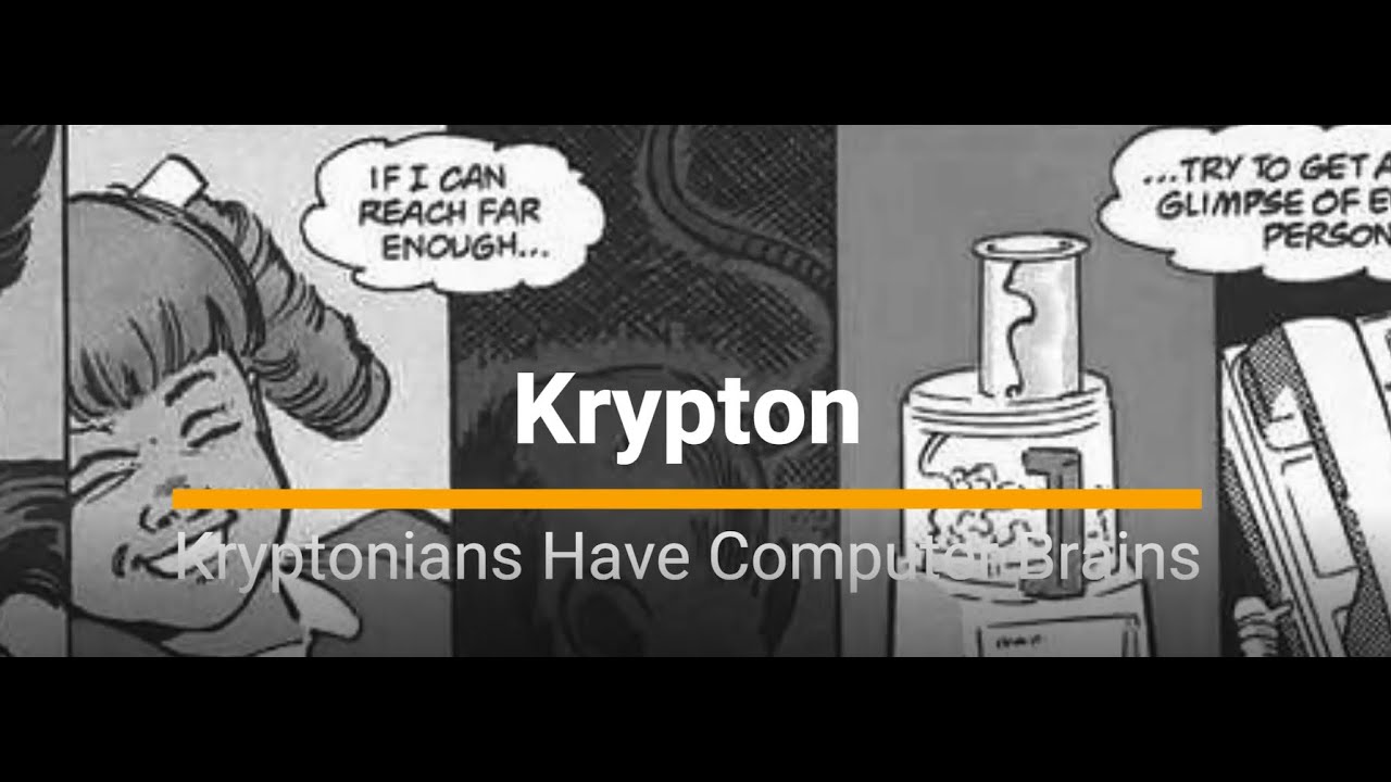 Krypton: Kryptonians Have Computer Brains - YouTube