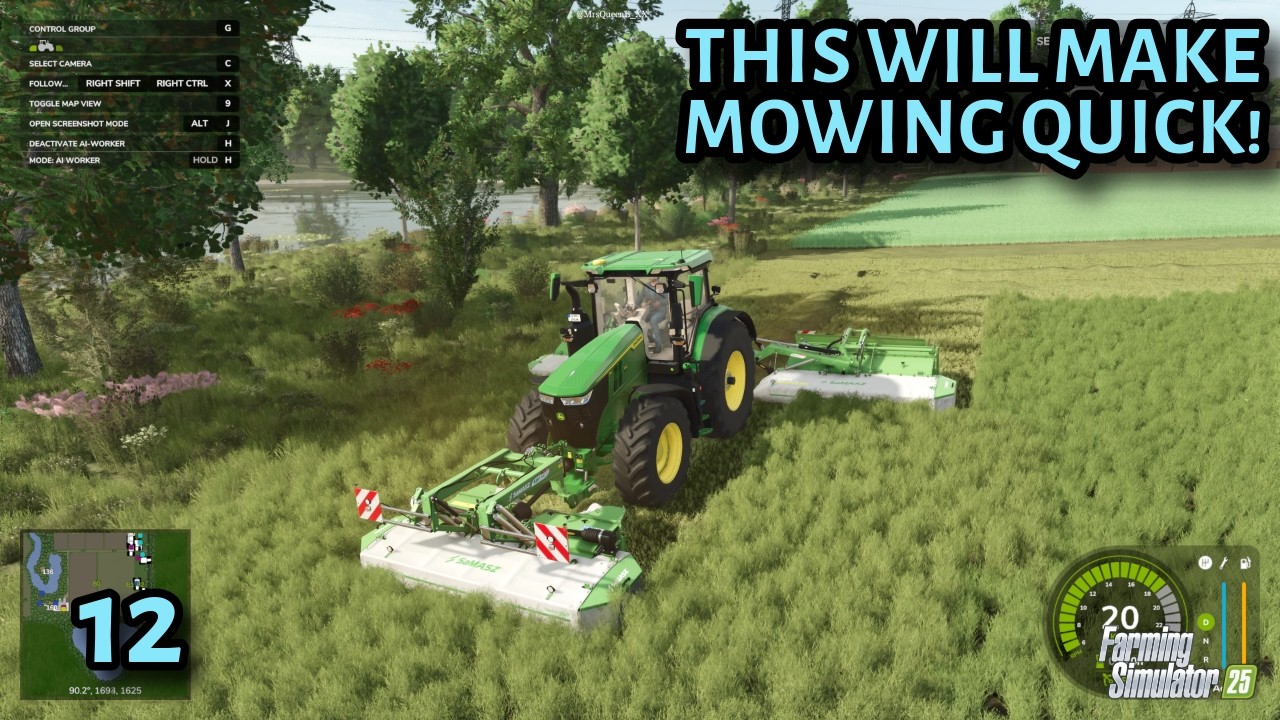FS25 - This Will Make Mowing Quick! - Ep 12 - Starowies, Series 2 - PC