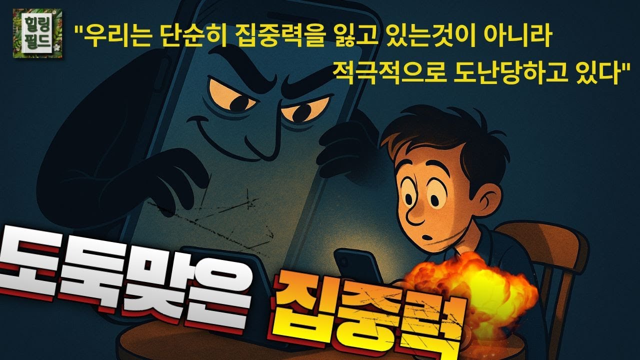 💢우리는 단순히 집중력을 잃고 있는 것이 아니라💥적극적으로 도난당하고 있다  [도둑맞은 집중력] _요한하리_ 어크로스_ 인문_사회학_교양심리