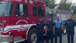 Washington firefighters helping fight wildfires in California