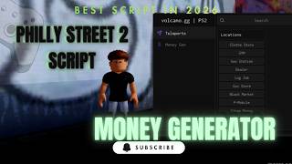 Best script for philly street 2 🔥 (money generator and inf money!!) 😈