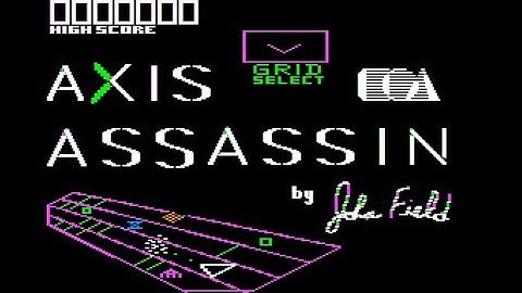 Axis Assassin disk drive sound (Apple II - Electronic Arts)