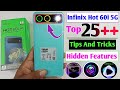Infinix Hot 60i 5G Top 25++ Hidden Features / Infinix hot 60i Tips and tricks / infinix hot 60i