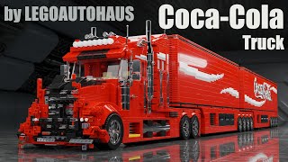 Lego Coca-Cola Truck Animated Speedbuild Legoautohaus Cocacola Blender Geometry Nodes Animation