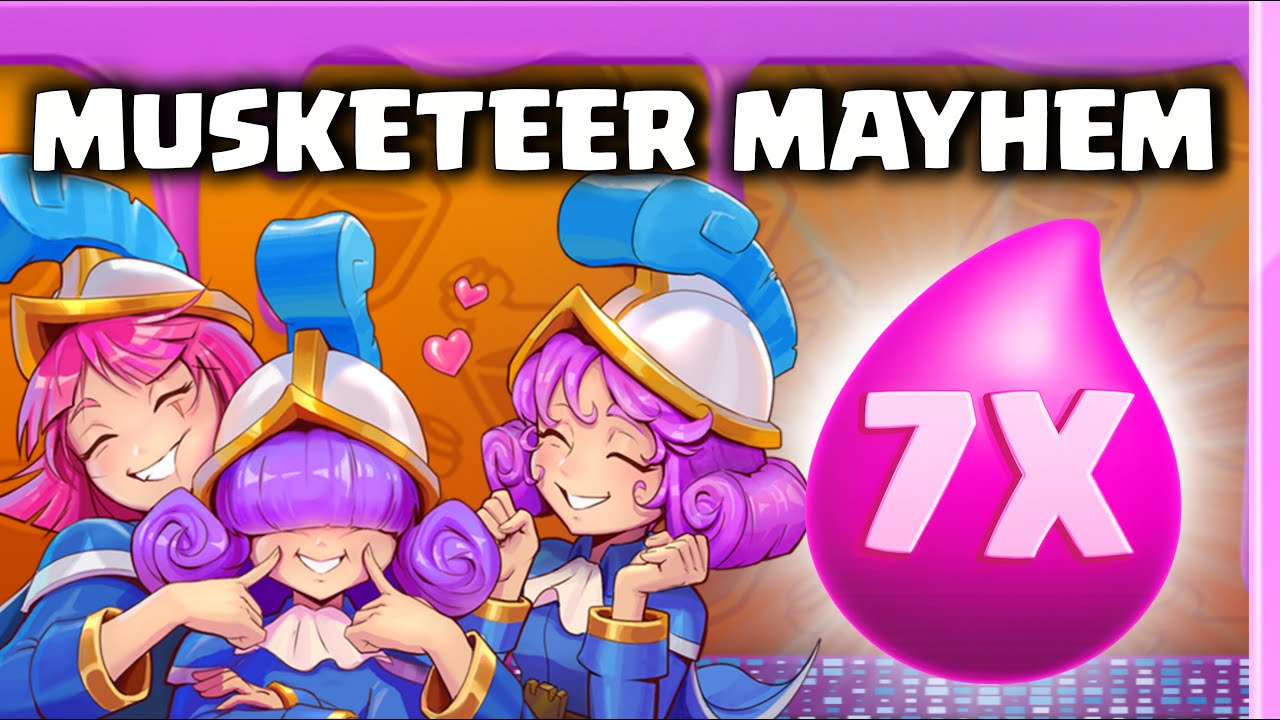 MUSKETEER MAYHEM CHALLENGE LIVE best Deck