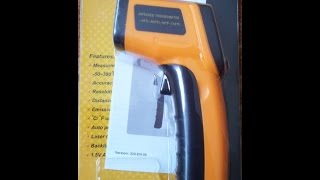 GM320 Infrared Thermometer  -  YELLOW from gearbest