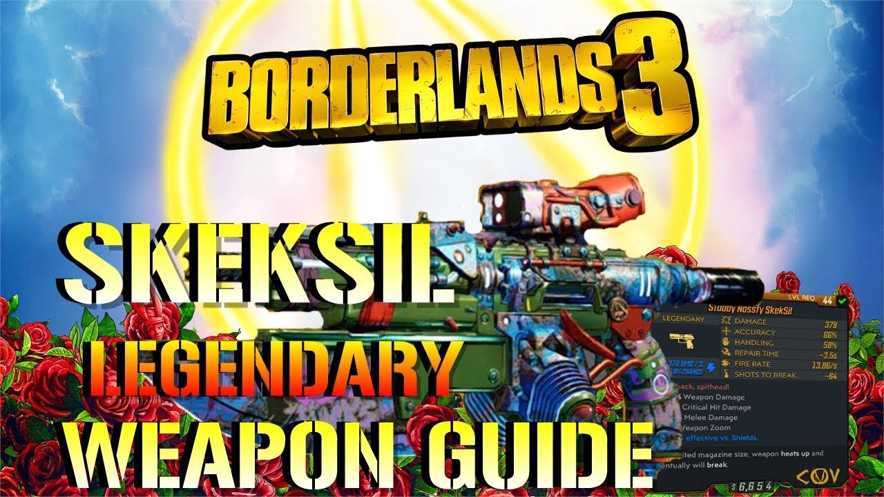 Borderlands 3: SkekSil | Legendary Weapon Guide (Awesome Pistol!)