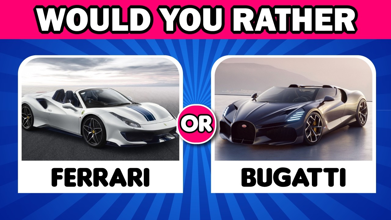 Would You Rather...? Car Edition 🏎️